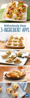3 Ingredient Appetizers Easy Enough To Memorize Party Food Easy Appetizers Appetizers Easy Easy Snacks