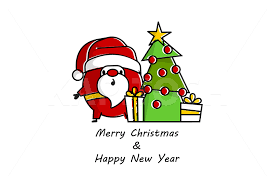 Download Santa Claus In Line Style Christmas Card Graphic By Kapitosh Creative Fabrica SVG Cut Files