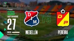 H2h stats, prediction, live score, live odds & result in one place. En Vivo Medellin Vs Pereira Liga Betplay 2020 Youtube