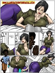 No Words-Illustrated interracial at X Sex Comics