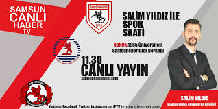 Samsun haber samsun canlı haber tv, samsun'da yayın yapan bir yerel internet televizyonudur. Universiteli Samsunsporlular On Twitter 5 Eylul Cumartesi 11 30 Da Samsun Canli Haber Tv De Salim Yildiz Salimmyildiz In Konugu Olacagiz Samsun Samsunspor Ve Omu Konu Basligiyla Sizlerleyiz Not Samsun Canli Haber Tv Yi Facebook Ve Youtube Uzerinden