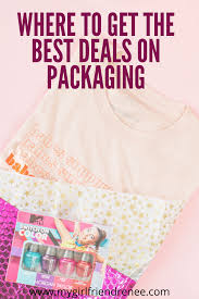Where To Get The Best Deals On Packaging Supplies My Girlfriend Renee Etsy Packaging Small Business Tips Packaging Supplies