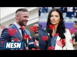 Julian edelman went shirtless on the beach in a new workout promo video. Julian Edelman Adriana Lima Newest Patriots Power Couple Youtube