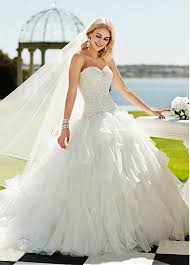 316 19 Fabulous Lace Organza Satin Sweetheart Neckline Dropped Waistline Ball Gown Wed Stella York Wedding Dress Ball Gown Wedding Dress Ball Gowns Wedding