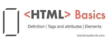 Html Basic Definition Tags And Attributes Elements Definitions Basic Language Experience