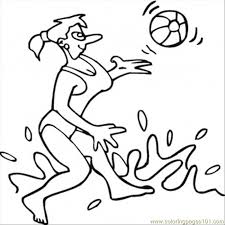 Top 30 prime free beach coloring pages printable at getdrawings. Beach Ball Coloring Page For Kids Free Seasons Printable Coloring Pages Online For Kids Coloringpages101 Com Coloring Pages For Kids