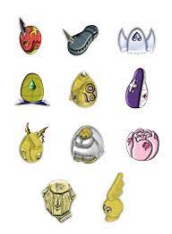 Digi Armor Eggs Courage Friendship Love Sincerity Knowledge Reliability Hope Light Kindness Miracles Pokemon Vs Digimon Digimon Crests Digimon Tattoo