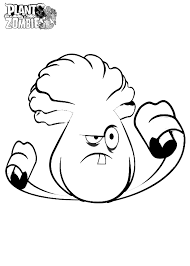 Do you know plants vs zombies? 30 Free Printable Plants Vs Zombies Coloring Pages