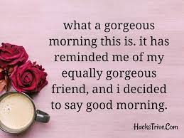 Cute girlfriend, i wish i were the flowers in your balcony to make your each and every day beautiful whenever you look at them. Good Morning Messages For Friend Sweet Heart Touching Funny
