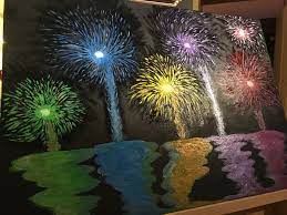 Wenn dir „feuerwerk malen gefällt, gefallen dir vielleicht auch diese ideen. Acrylpainting Acryl Painting Malen Acrylfarbe Feuerwerk Art Leinwand Feuerwerk Malerei Painting