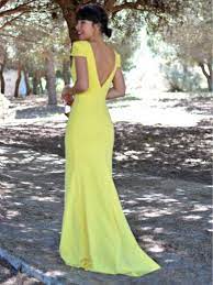 Tienda Online De Vestidos De Fiesta Vestido Largo De Invitada Vestido Para Graduaciones Graduacion Vestido Largo Amarillo Vestido Vestidos Amarillos Largos Vestidos Fruncidos Y Vestidos De Dama