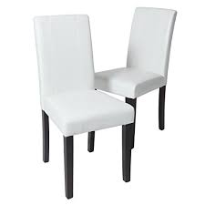 Tasteful and tailored, the parsons chair allows the table to be the real star by blending in seamlessly. Roundhill Furniture Urban Style Solid Wood Leatherette Padded Parson Chair White Set Of 2 Buy Online In Cyprus At Desertcart Com Cy Productid 1356171