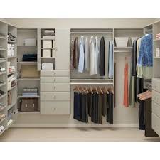 This gallery is about :lowes closet organizer design. Easy Track 5 Ft W X 7 Ft H Weathered Grey Wood Closet Kit Lowes Com Closet Kits Easy Track Closet Closet System