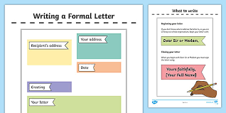 Maybe you would like to learn more about one of these? Formal Letter Layout Writing Prompts Worksheet