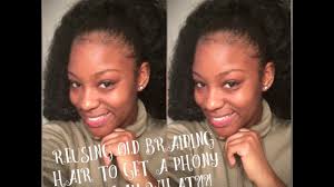 With good taking care you can reuse it again and again. Reusing Old Braiding Hair Say What Youtube