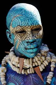 Blue Head African Art Tribal Art Art