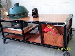 Interior Diy Big Green Egg Table How To Clean Oak Cabinets White Big Green Egg Table Oak Cabinets White Farmhouse Sink
