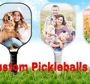 Amazon.com : Custom Pickleball Paddles with Photo Text Logo, Personalized  Pickleball Paddles with Comfort Grip, Personalized Gifts for Beginners : ...