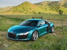 Audi R8 Turquoise W Black Sideblade Audi Vw Jetta Dream Cars