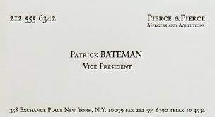 This american psycho pop art features the iconic patrick bateman business card rendered in 3d. American Psycho Business Card Quotes American Psycho Business Card Scene Hd 720p Youtube Dogtrainingobedienceschool Com
