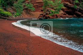 Check spelling or type a new query. Hawaii Maui Hana Kaihalulu Roten Sandstrand Fototapete Fototapeten Kuste Maui Hawaii Myloview De