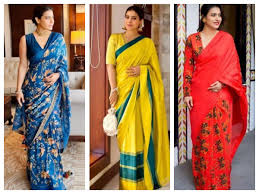 Jun 23, 2021 · urvashi rautela's multicoloured saree with red borders and blue blouse is by the designer asha gautam costing around rs. Five Times Kajol Impressed Us With Her Stunning And Stylish Saree Looks The Times Of India