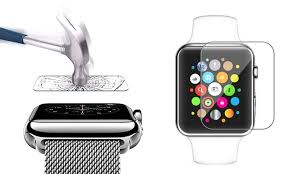 9h Tempered Glass Screen Protector For Apple Watch Groupon