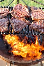 The process of grilling t bone steaks should be familiar for those who are used to grilling meats. T Bone Steaks Over Wood Fire Grill Grilling The Perfect Steak Best Bbq Recipes Perfect Steak