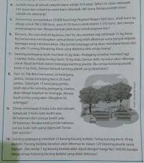 Perkalian pembagian soal cerita pecahan indikator 8 9. Latihan 4 Menyelesaikan Masalah Yang Berkaitan Dengan Operasi Hitung Campuran Bilangan Cacah Ayo Brainly Co Id