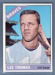 1966 Topps #408 Lee Thomas EX-MT GO475
