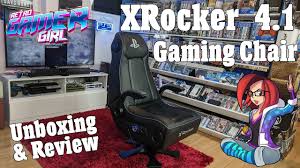 I have a samsung 4k curved tv with the connect one (output. X Rocker 4 1 Playstation Multimedia Gaming Chair Unboxing Assembly Review Retro Gamer Girl Youtube