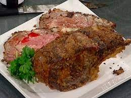 Standing Rib Roast Recipe Emeril Lagasse Food Network Rib Roast Recipe Food Network Recipes Standing Rib Roast