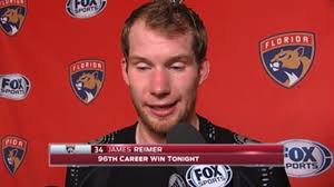 Panthers goalie James Reimer