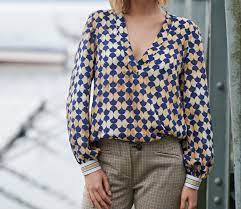 Schnittmuster in orgnialgröße ausdrucken, ausschneiden und losnähen. Bluse Nahen Mit Gratis Schnittmuster Bluse Aida Nur Im Marz