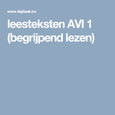 Leesteksten Avi 1 Begrijpend Lezen Met Afbeeldingen Lezen Begrijpend Lezen Leren Lezen