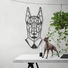 Doberman Metal Board Was Created To Offer Elegant And Beautiful Home Decoration Get Your Metal Wall Art For Your Office Or Home An Art Wall Art Metal Wall Art