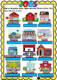 Jobs Workplaces Listen And Learn Language English Level Group 4 School Subject English As A S English As A Second Language French Worksheets School Subjects