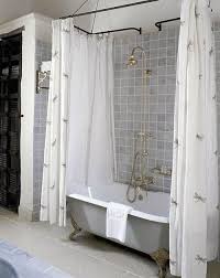 Oval Shower Curtain Rod Inspiration Photos Country Bathroom Designs Upstairs Bathrooms Country Bathroom