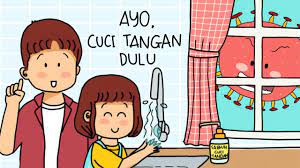 Dan tercengang dengan pemandangan di dalam. Ceritaanak Ayo Cuci Tangan Buat Usir Virus Corona Youtube