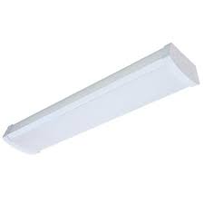 A shallow contemporary opal acrylic diffuser softly and evenly distributes light at comfortable levels. How To Install A Fluorescent Light Fixture Learn How To Install A Tube Light Fixture Onto The Wall From The Experts Warehouse Lighting Com