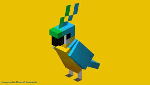 Parrots as shown in the world of color updateartwork. How To Tame A Parrot In Minecraft And Get Them To Sit On Your Shoulder