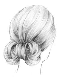 Hair Bow How To Draw Hair Hair Sketch Hair Illustration
