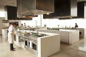 Ge Monogram Design Centre Cooking Studio Toronto Canada Retail Design Blog Commercial Kitchen Design Kitchen Design Cooking Classes Design