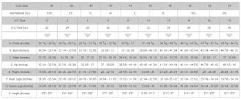 Size Charts Saferacer