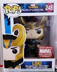 Figures ahead of its disney+ premiere later this week. Funko Pop Vinyl Marvel Thor Ragnarok Movie Collector Corps Loki With Helmet Figure 248 Buy Online In Indonesia At Desertcart Id Productid 49400761