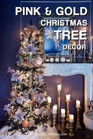 Check spelling or type a new query. Pink And Gold Christmas Tree Decor On A Black Tree Plus 39 Bloggers Christmas Trees
