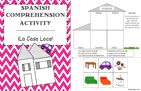 Spanish Comprehension Activity La Casa Loca My Students Love This Activity Simp Elementary Spanish Lessons Middle School Spanish Lessons Spanish Lesson Plans