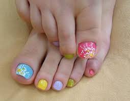 .diy easter nails featuring springtime staples: 50 Easter Nail Art Designs For Toes Nail Design Ideaz