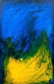 New users enjoy 60% off. Deep Blue Green Yellow Abstract Art Painting Painting By Joe Papagoda Saatchi Art