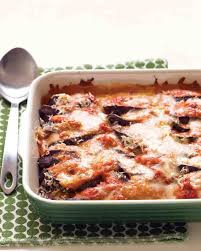 Lighter Eggplant Parmesan Recipe Martha Stewart Vegetarian Casserole Recipes Food